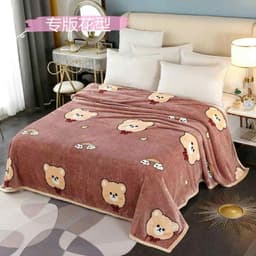 Chăn Muji lông tuyết Nhung hàng loại 1 Siêu Mềm Mịn, chăn văn phòng nhà miu bedding 4