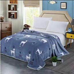 Chăn Muji lông tuyết Nhung hàng loại 1 Siêu Mềm Mịn, chăn văn phòng nhà miu bedding 3