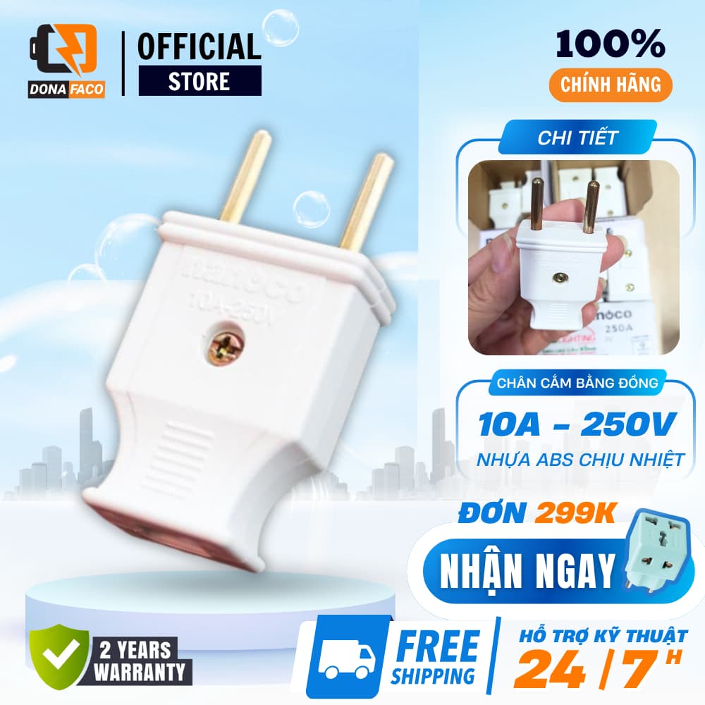 Phích cắm đực và ổ cắm cái Nanoco chính hãng chịu tải tốt