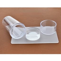 Con dấu hai đầu làm móng tay kiểu Pháp Dễ dàng làm sạch Dễ dàng tháo rời 2