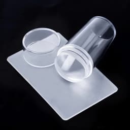 Con dấu hai đầu làm móng tay kiểu Pháp Dễ dàng làm sạch Dễ dàng tháo rời 4