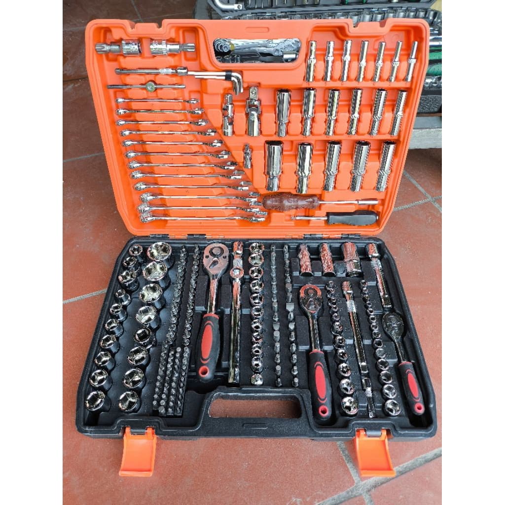Bộ dụng cụ 216 chi tiết crv, bộ dụng cụ đa năng sửa chữa gia đình ô tô xe máy