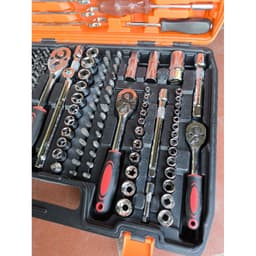 Bộ dụng cụ 216 chi tiết crv, bộ dụng cụ đa năng sửa chữa gia đình ô tô xe máy 6