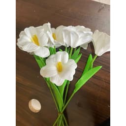 🌷 Combo 10 Bông Hoa Tulip Nhân Tạo Nhiều Màu – Decor Không Gian Sống Sang Trọng 🌷 4