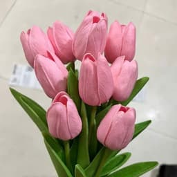 🌷 Combo 10 Bông Hoa Tulip Nhân Tạo Nhiều Màu – Decor Không Gian Sống Sang Trọng 🌷 8