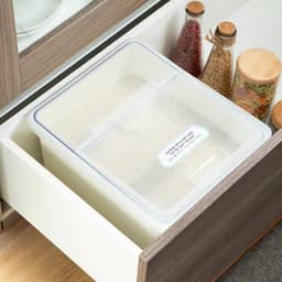 Thùng Gạo Sendai Inochi 12kg | Hộp Đựng Gạo Cao Cấp – Chống Ẩm Mốc – Kèm Cốc Đong Tiện Lợi 6