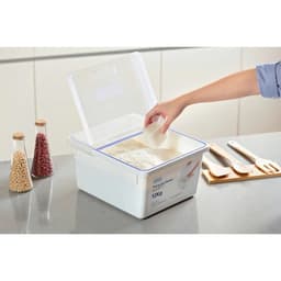 Thùng Gạo Sendai Inochi 12kg | Hộp Đựng Gạo Cao Cấp – Chống Ẩm Mốc – Kèm Cốc Đong Tiện Lợi 4