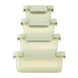 Hộp Thực Phẩm Nắp Gài Inochi Cao Cấp | Kín Hơi – An Toàn – Dùng Được Lò Vi Sóng – Nhiều Dung Tích 6