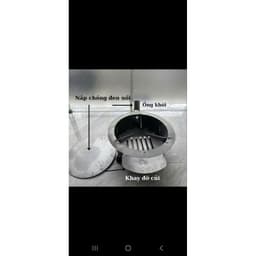 "Bếp củi thông minh 35cm (Thép dày loại 1) - Đa năng, bền bỉ, chống khói, dễ vệ sinh cho mọi gia đình." 4