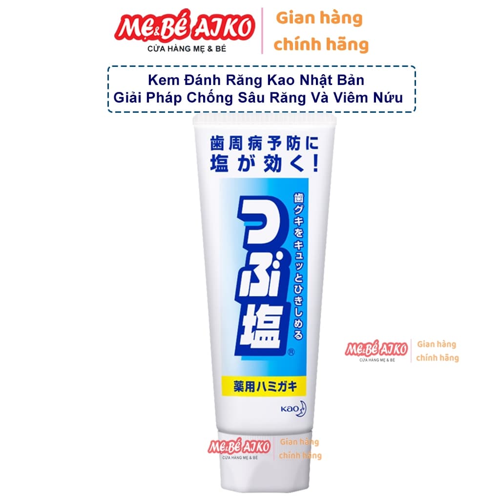 Kem Đánh Răng Muối Kao của Nhật 180g