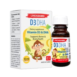LineaBambi D3DHA (lọ 10ml), Bổ sung Vitamin D3&DHA, Hỗ trợ xương răng, phát triển trí não cho trẻ> BUN BUN SHOP 20 2