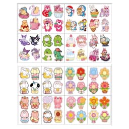 Set 100c Cài Kẹo Mút In 2 Mặt Theo Chủ Đề & Mix - Giấy Bọc Thẻ Cài Kẹo Mút Dễ Thương Lm Quà Tặng 1/6 Trung Thu 20/10 8/3 1