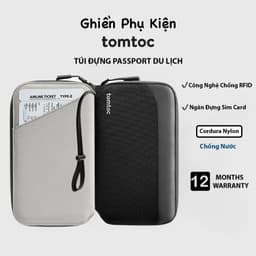 Túi Đưng PassPort Tomtoc USA Holder – H0113D1 1