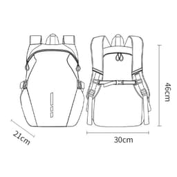Túi đựng mũ bảo hiểm chống thấm MDL0726 chính hãng 8