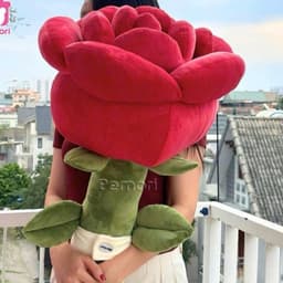 Hoa Hồng Khủng Lồ Bông Hoa Tình tình yêu khổng lồ hot hit size 80cm nhà Miu Gấu Xinh 2