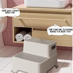 Ghế kê chân Toilet cho bé ghế bậc thang đa năng, Tiện Dụng Cho Bé Để Đi Vệ sinh 3