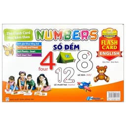 Sách FlashCard Tiếng Anh - Trái Cây, Rau củ, Cờ các nước, Động vật, Chữ Cái, Chim, Số đếm - Montessori Glenn Doman
 3