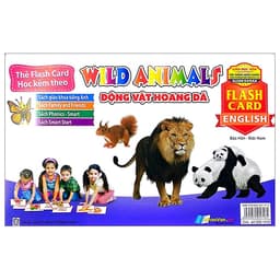 Sách FlashCard Tiếng Anh - Trái Cây, Rau củ, Cờ các nước, Động vật, Chữ Cái, Chim, Số đếm - Montessori Glenn Doman
 6