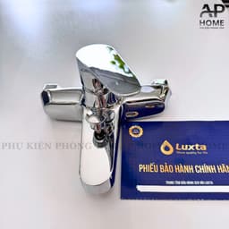 Sen tắm nóng lạnh hàng chính hãng LUXTA L2210 đồng thau mạ crome sáng bóng bảo hành 36 tháng 8