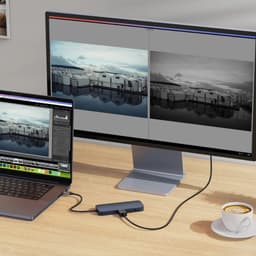 Cổng Chuyển Hyperdrive Next 10 Port Usb-C Cho Laptop Type-C sang HDMI USB-A micro SD 3