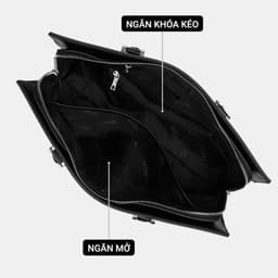 [4-25/9 TẶNG QUÀ TRUNG THU 599K] Túi Đựng Ipad Nam LECOS LT6 Da Cao Cấp Nhỏ Gọn Tiện Lợi Mang Hằng Ngày 5