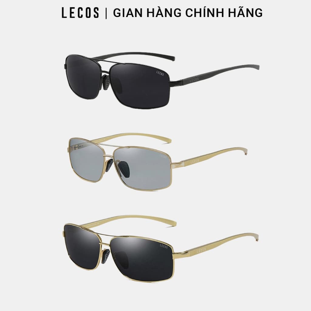 Kính Mắt Tròn Retro LECOS LK1 Gọng Đồng Bền Chắc Thời Trang Ngoài Trời
