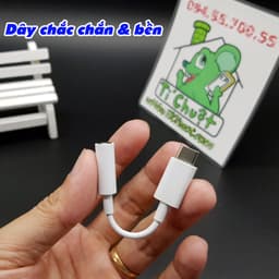 [Có Chip DAC ZIN] Jack Chuyển Cổng Type-C ra 3.5mm Tai Nghe 3ly5 Chính Hãng Google Pixel, Nghe TO-ẤM Cho Mọi Máy ANDROID 3