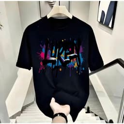 Áo thun BOONE in chữ LUREN nhiều màu sắc unisex nam nữ, chất cotton 100% 3