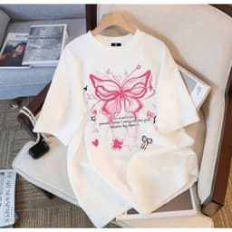 Áo thun tay lỡ Unisex nam nữ basic vải cotton co giãn 4 chiều form oversize Charit 2