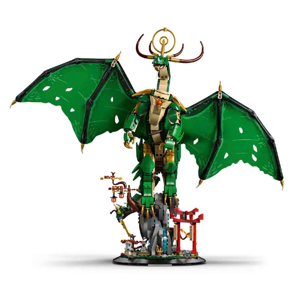 [ Có Sẵn ] Đồ chơi mô hình lắp ráp Nin ja Dragon Rising rồng xanh hộ vệ Huyền thoại 8031 - 1650 pcs