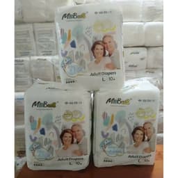[ Rẻ vô địch ]10 bỉm dán người già miobus freesize 40 80kg mềm mại thấm cực kỳ tốt. 5