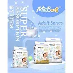 [ Rẻ vô địch ]10 bỉm dán người già miobus freesize 40 80kg mềm mại thấm cực kỳ tốt. 1