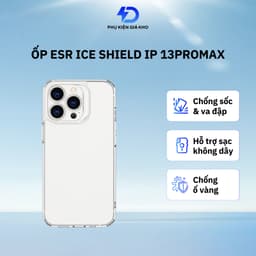 ỐP ESR ICE Shield nhựa dẻo trong suốt chống sốc cho iphone 13promax 1