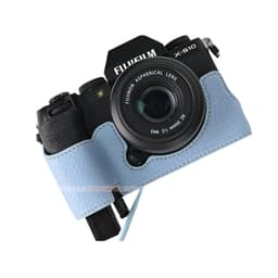 [Sẵn HN ] Bao da cho Fuji 𝐗-𝐒𝟏𝟎 - Vỏ Túi Máy Ảnh Handmade Da Vỏ Máy Ảnh Nửa Thân Cho Fuji xs10 3