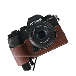 [Sẵn HN ] Bao da cho Fuji 𝐗-𝐒𝟏𝟎 - Vỏ Túi Máy Ảnh Handmade Da Vỏ Máy Ảnh Nửa Thân Cho Fuji xs10 2