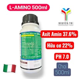 Phân bón lá hữu cơ AMINOLOM 40 (L-AMINO) BioOne Ý 500ml - Phục hồi cây, bung đọt, dưỡng trái, chống stress 3