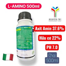 Phân bón lá hữu cơ AMINOLOM 40 (L-AMINO) BioOne Ý 500ml - Phục hồi cây, bung đọt, dưỡng trái, chống stress 4