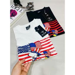 Áo thun Unisex Nam Nữ in hình PEANUTS, chất cotton 100% - BOONE - BNE00083 3