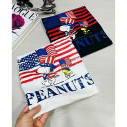 Áo thun Unisex Nam Nữ in hình PEANUTS, chất cotton 100% - BOONE - BNE00083 4