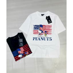 Áo thun Unisex Nam Nữ in hình PEANUTS, chất cotton 100% - BOONE - BNE00083 6