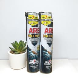 Combo 2 Bình Xịt Côn Trùng ARS Hương Không Mùi Và Không Mùi ProX Công Nghệ Nhật Bản 600ml 6