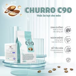 [COMBO 3-5 TÚI] Hạt PetQ Churro C90,C90U,C90K, Thức Ăn Hạt Pet Q Cho Mèo Dinh dưỡng, Ngon miệng 2