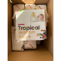Combo 3 Gói Khăn Vải Khô Đa Năng Mamamy Tropical  An Toàn Cho Bé Sơ Sinh, Lau Mặt, Lau Tay 2