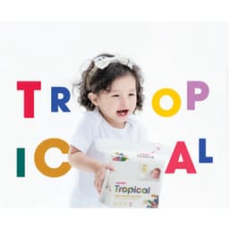 Combo 3 Gói Khăn Vải Khô Đa Năng Mamamy Tropical  An Toàn Cho Bé Sơ Sinh, Lau Mặt, Lau Tay 4