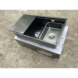 BẾPTỪ, HÚTMÙI | Bon rua inox 1 hố âm bàn | HÀNG CHÍNH HÃNG 3