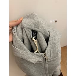 𝐄𝐍.𝐄𝐍 | Set Bộ Nỉ Nữ Hoodie Khóa Kéo Có Mũ + Quần Ống Suông Form Rộng, Bộ Thể Thao Nữ Phong Cách Hàn Quốc 7905  8