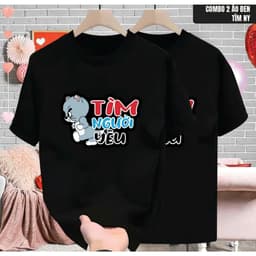 Áo thun Unisex Nam Nữ in chữ Tìm người yêu, chất cotton 100% - BOONE - BNE00104 5