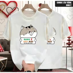 Áo thun slogan ĐANG SỢ Ế – Câu nói hài hước meme, unisex nam nữ, chất cotton 100% 4