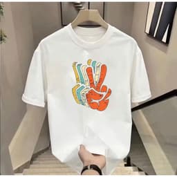 Áo thun Unisex Nam Nữ in hình BÀN TAY SAY HI, chất cotton 100% - BOONE - BNE00116 1