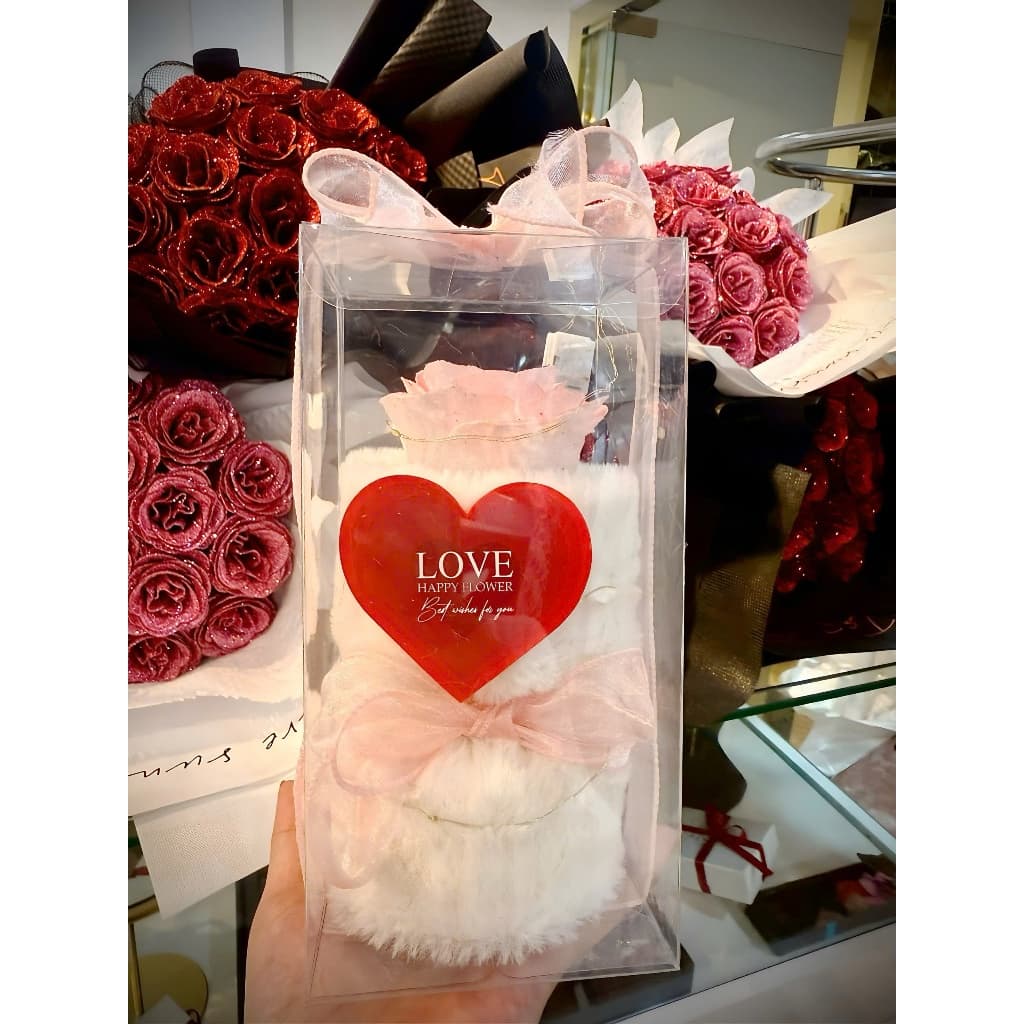 🌹Combo SỈ - HỘP HOA LOVE HAPPY FLOWER – MÓN QUÀ TÌNH YÊU ĐẦY Ý NGHĨA 💝